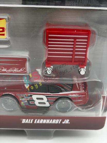 Disney Pixar Cars 1:55 by Mattel 2-Pack "METALLIC FINISH NASCAR GOGO LOGANO AND DALE EARNHARDT JR " - 2026 NEW RELEASE NASCAR SERIES - BNIP