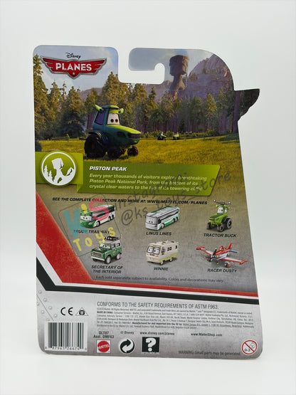 DELUXE DISNEY PLANES "HARVEY" PISTON PEAK SERIES - BNIP