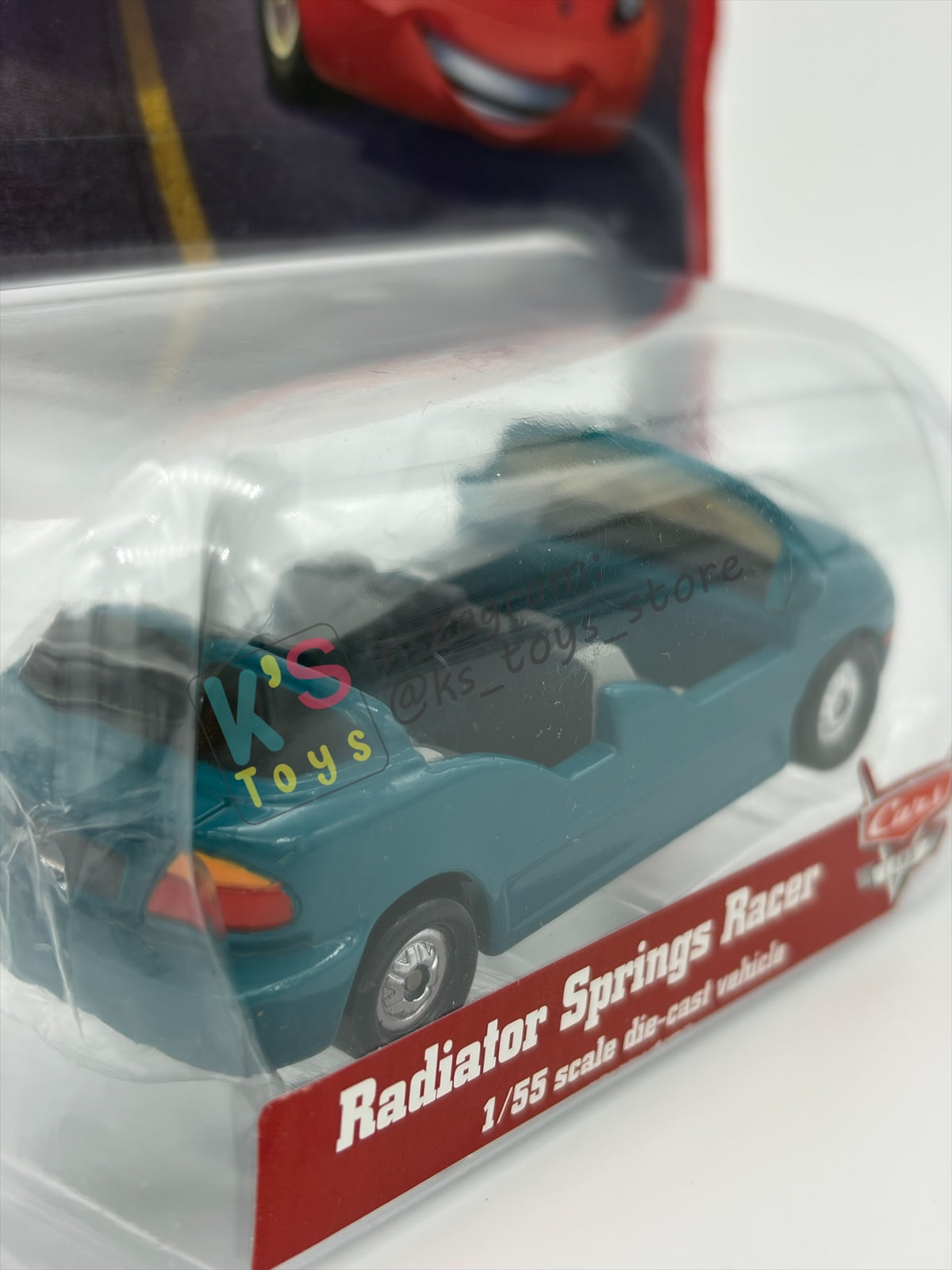 EXCLUSIVE DISNEY PARKS CARS LAND "RADIATOR SPRINGS RACER" BLUE - BNIP