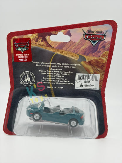 EXCLUSIVE DISNEY PARKS CARS LAND "RADIATOR SPRINGS RACER" BLUE - BNIP