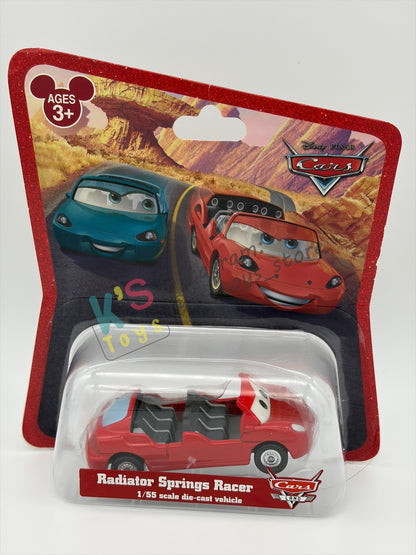 EXCLUSIVE DISNEY PARKS CARS LAND "RADIATOR SPRINGS RACER" RED- BNIP