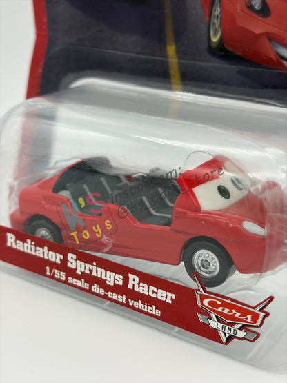 EXCLUSIVE DISNEY PARKS CARS LAND "RADIATOR SPRINGS RACER" RED- BNIP