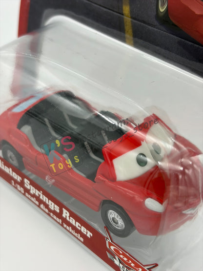 EXCLUSIVE DISNEY PARKS CARS LAND "RADIATOR SPRINGS RACER" RED- BNIP
