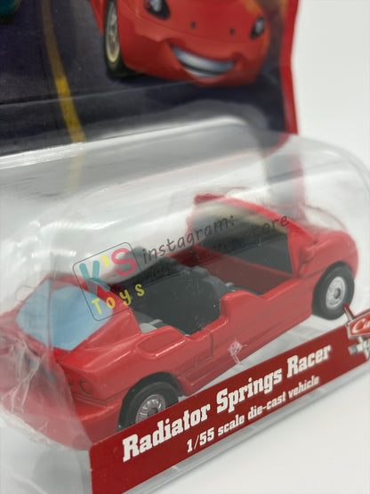 EXCLUSIVE DISNEY PARKS CARS LAND "RADIATOR SPRINGS RACER" RED- BNIP