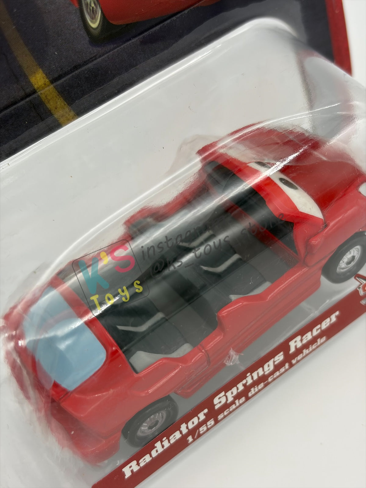 EXCLUSIVE DISNEY PARKS CARS LAND "RADIATOR SPRINGS RACER" RED- BNIP