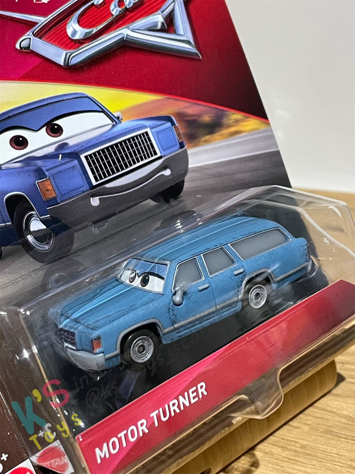 DISNEY PIXAR CARS BY MATTEL, MOTOR TURNER - CARS 3 THUNDER HOLLOWS - BNIP