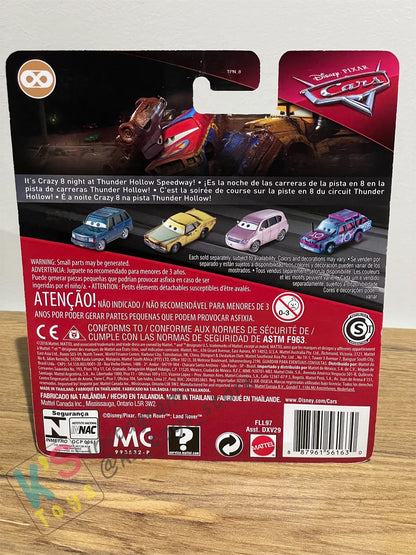 DISNEY PIXAR CARS BY MATTEL, MOTOR TURNER - CARS 3 THUNDER HOLLOWS - BNIP