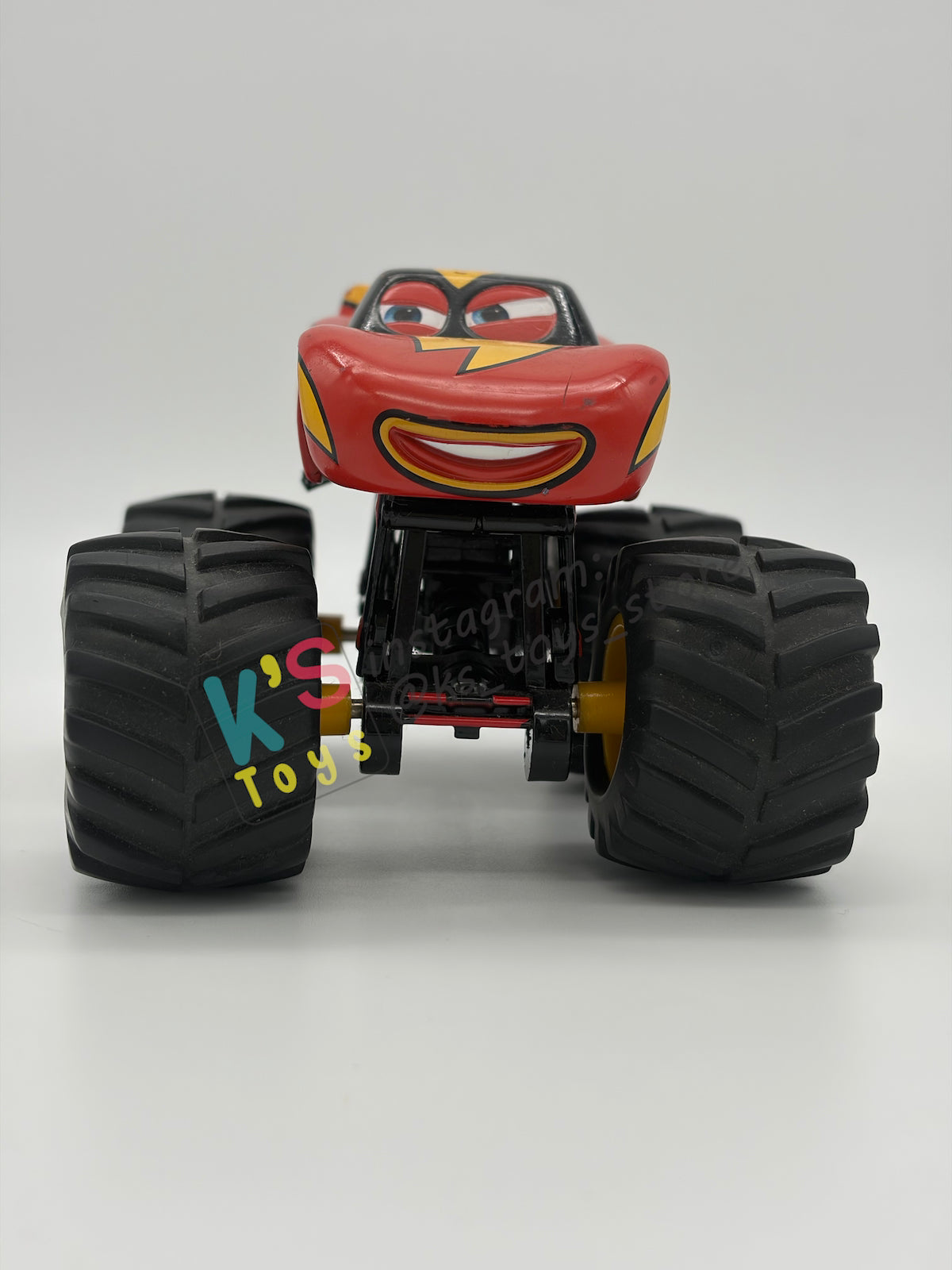 DISNEY STORE OF DISNEY PIXAR CARS 1:43 - FRIGHTENING MCMEAN - MONSTER TRUCK MATER SERIES - PRE-OWNED IN GOOD CONDITION