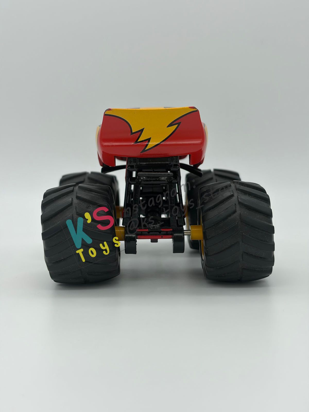 DISNEY STORE OF DISNEY PIXAR CARS 1:43 - FRIGHTENING MCMEAN - MONSTER TRUCK MATER SERIES - PRE-OWNED IN GOOD CONDITION