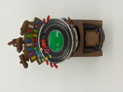 DISNEY STORE OF DISNEY PIXAR CARS 1:43 - MATER WITH STADIUM HAT - PRE-OWNED IN NEAR MINT CONDITION