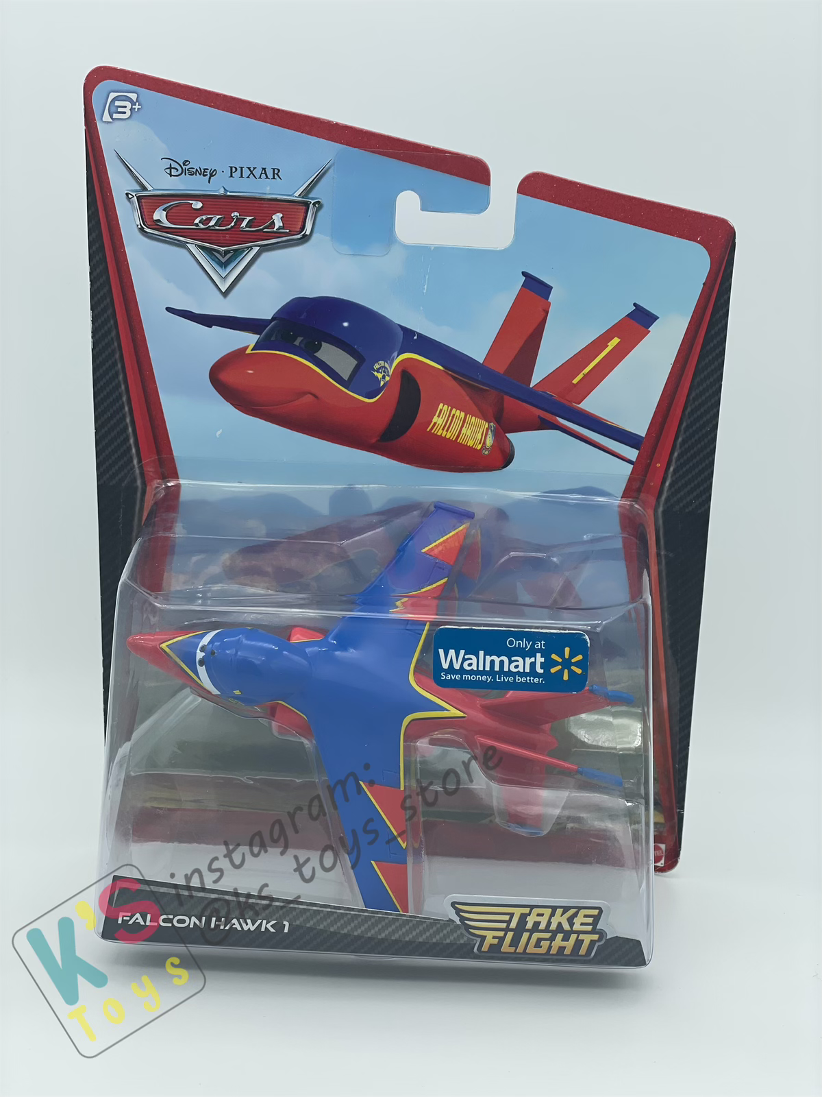 DELUXE DISNEY PIXAR CARS BY MATTEL, FALCON HAWK 1, TAKE FLIGHT - BNIP