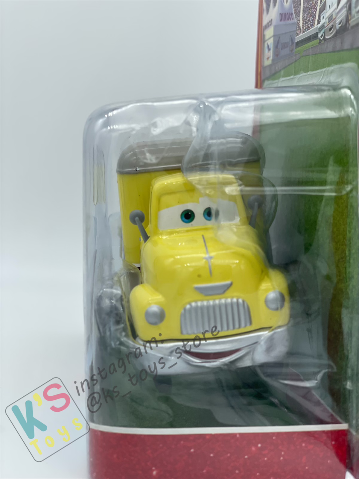 DELUXE DISNEY PIXAR CARS BY MATTEL, "DUSTIN MELLOWS" RACE ORAMA - BNIP