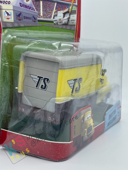 DELUXE DISNEY PIXAR CARS BY MATTEL, "DUSTIN MELLOWS" RACE ORAMA - BNIP
