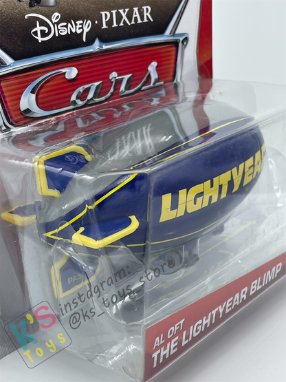 DELUXE DISNEY PIXAR CARS BY MATTEL, "AL OFT THE LIGHTYEAR BLIMP" PISTON CUP SERIES - BNIP