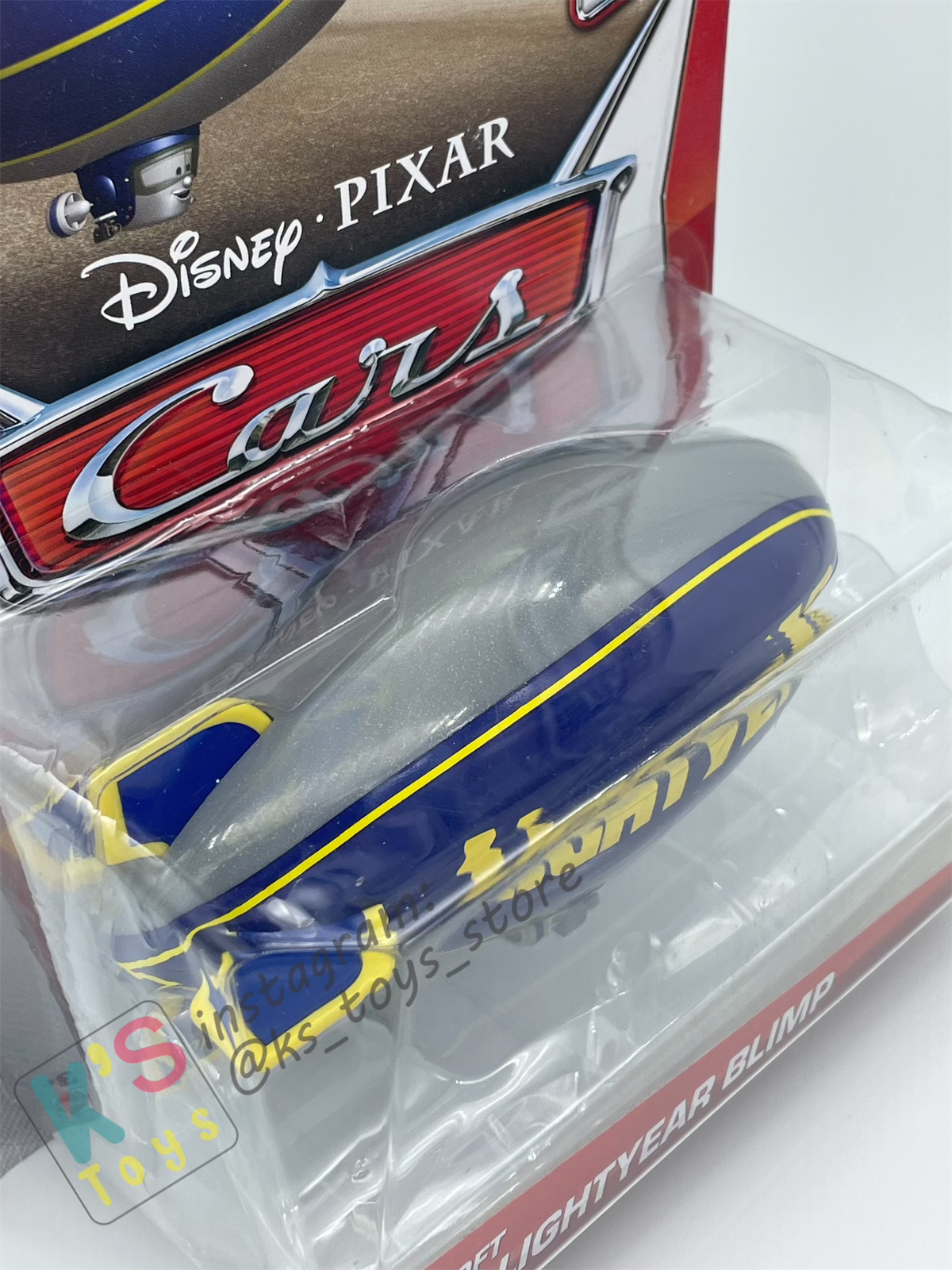 DELUXE DISNEY PIXAR CARS BY MATTEL, "AL OFT THE LIGHTYEAR BLIMP" PISTON CUP SERIES - BNIP