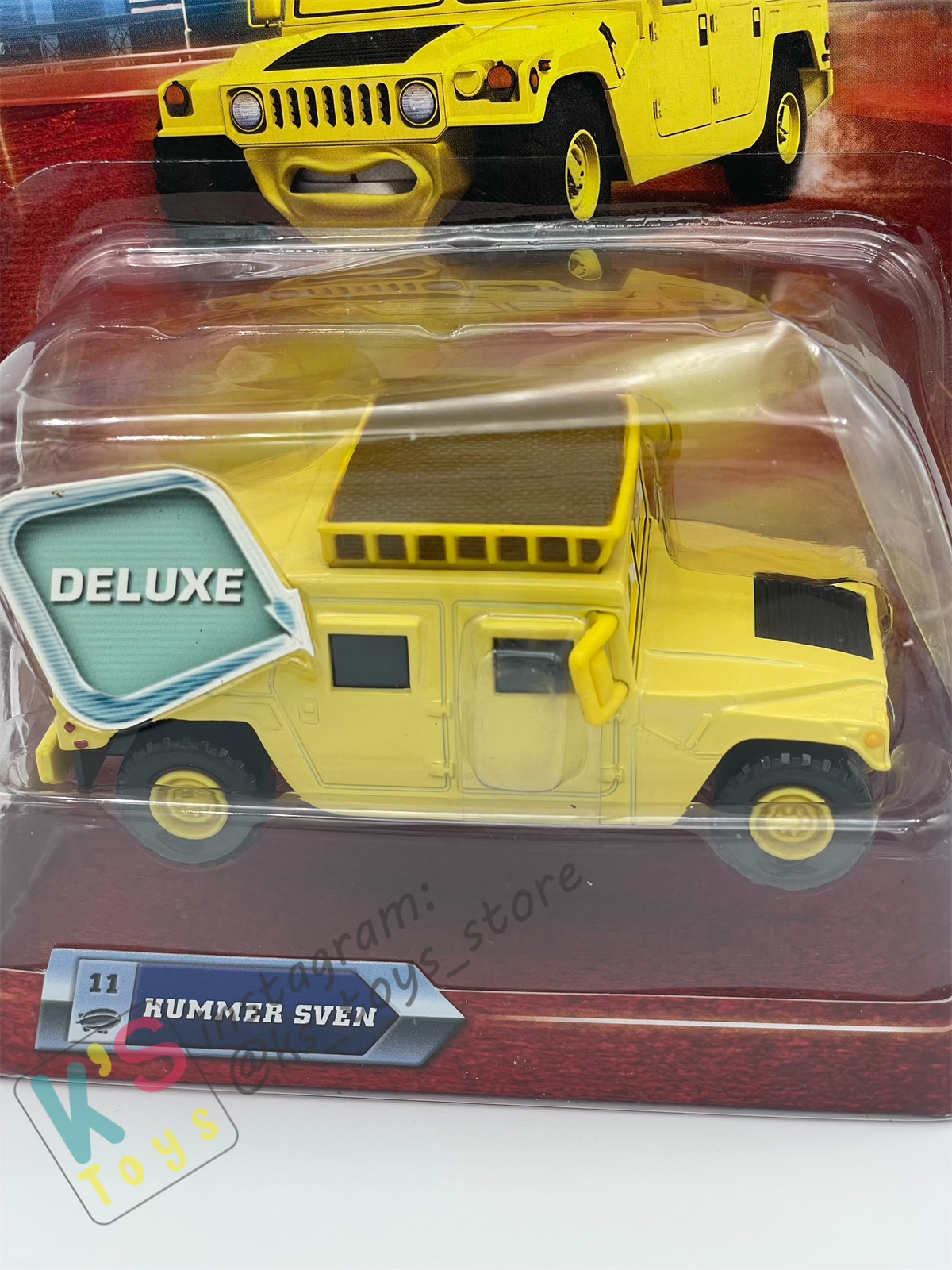 DELUXE PIXAR DISNEY BY MATTEL, HUMMER SVEN - BNIP