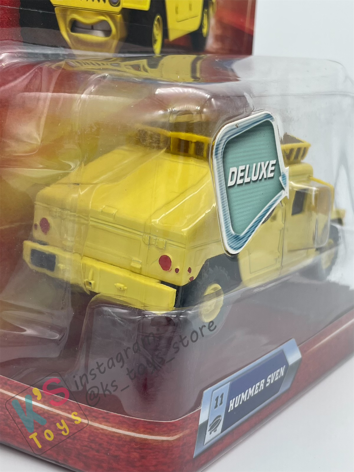 DELUXE PIXAR DISNEY BY MATTEL, HUMMER SVEN - BNIP