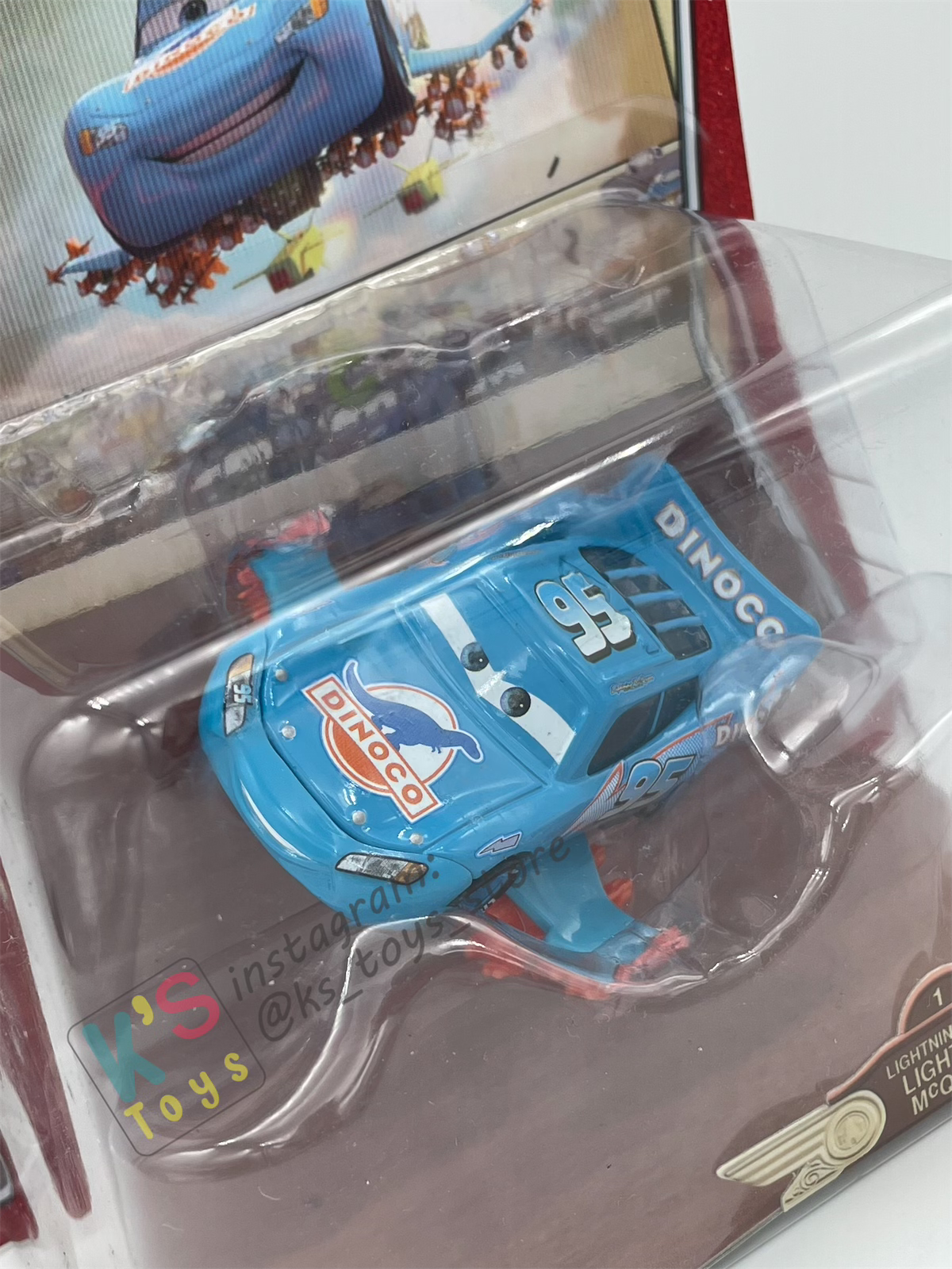 DELUXE DISNEY PIXAR CARS BY MATTEL - LIGHTNING STORM MCQUEEN - BNIP