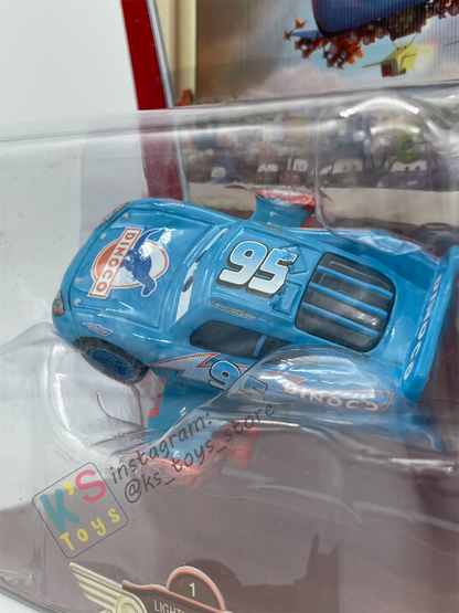 DELUXE DISNEY PIXAR CARS BY MATTEL - LIGHTNING STORM MCQUEEN - BNIP