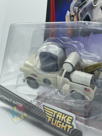 DELUXE DISNEY PIXAR CARS BY MATTEL - AUTONAUT MATER - TAKE FLIGHT  SERIES - BNIP