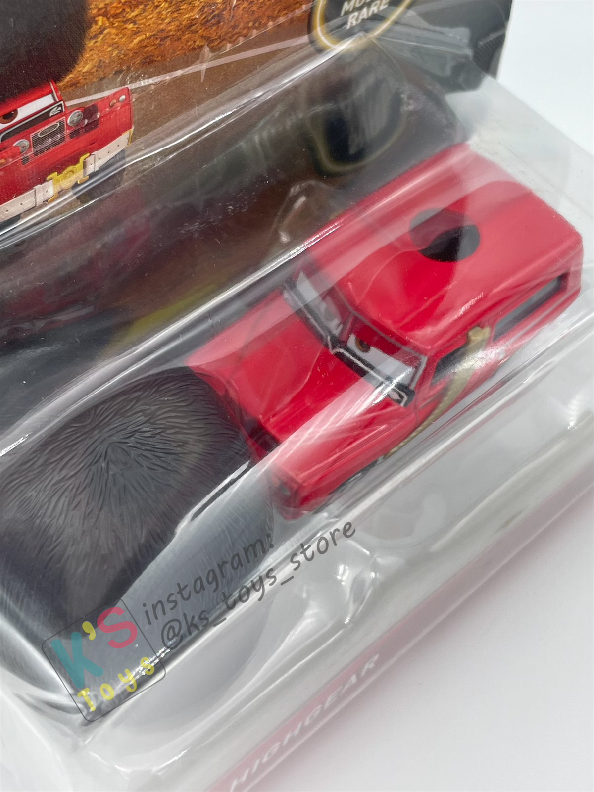 DELUXE DISNEY PIXAR CARS BY MATTEL - SGT HIGHGEAR - SCAVENGER HUNT SERIES - BNIP