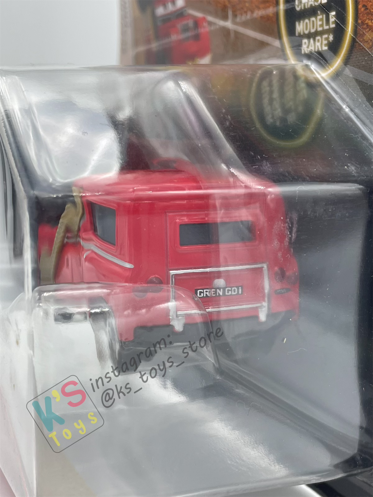 DELUXE DISNEY PIXAR CARS BY MATTEL - SGT HIGHGEAR - SCAVENGER HUNT SERIES - BNIP