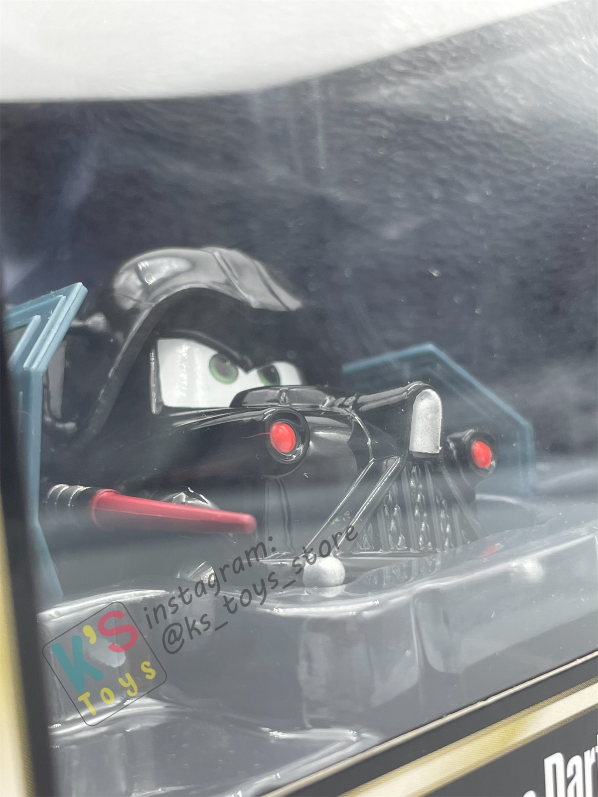 RARE DISNEY PIXAR CARS BY MATTEL EXCLUSIVE DISNEY PARKS "MATER AS DARTH VADER DEATH STAR BATTLE" - STAR WARS SERIES - BNIP