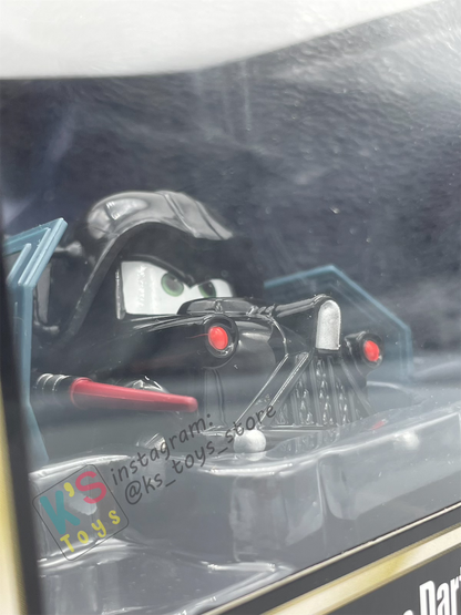 RARE DISNEY PIXAR CARS BY MATTEL EXCLUSIVE DISNEY PARKS "MATER AS DARTH VADER DEATH STAR BATTLE" - STAR WARS SERIES - BNIP