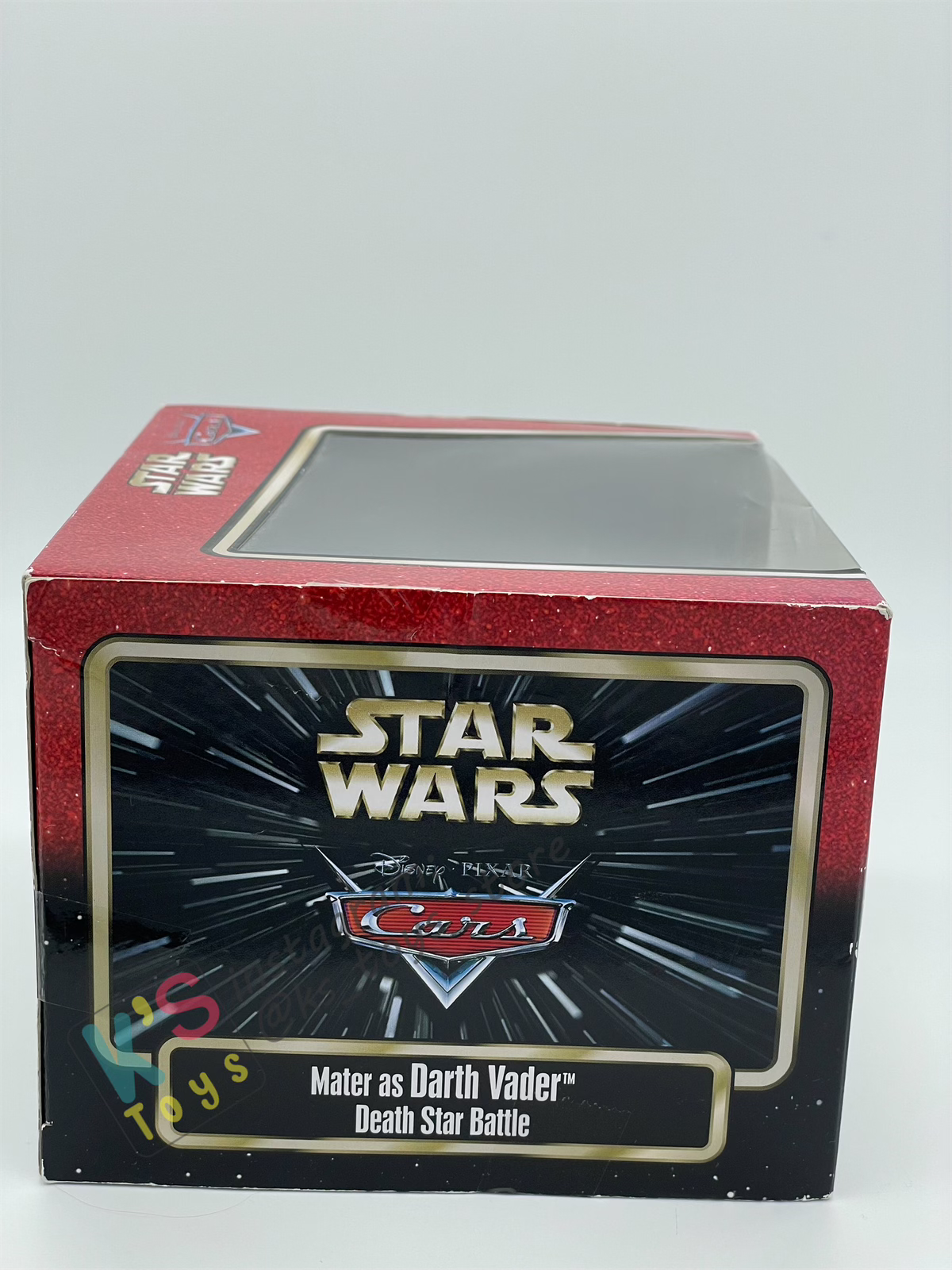 RARE DISNEY PIXAR CARS BY MATTEL EXCLUSIVE DISNEY PARKS "MATER AS DARTH VADER DEATH STAR BATTLE" - STAR WARS SERIES - BNIP