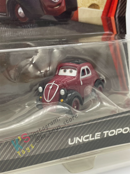 Disney Pixar Cars 1:55 2-Pack by Mattel, Luigi, Guido, and Uncle Topolino - CARS 2 - BNIP