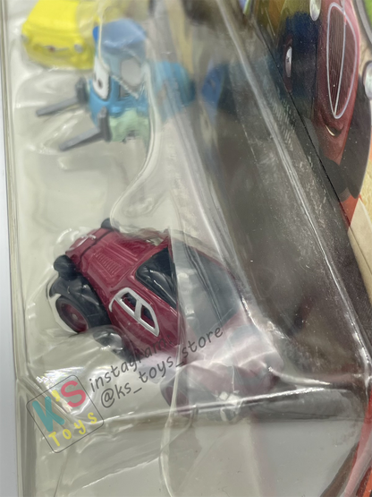 Disney Pixar Cars 1:55 2-Pack by Mattel, Luigi, Guido, and Uncle Topolino - CARS 2 - BNIP
