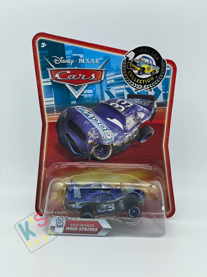 DISNEY PIXAR CARS BY MATTEL - RACE DAMAGED MOOD SPRING - FINAL LAP SERIES - BNIP