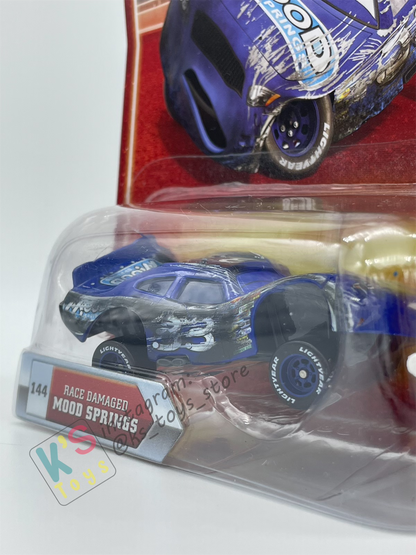 DISNEY PIXAR CARS BY MATTEL - RACE DAMAGED MOOD SPRING - FINAL LAP SERIES - BNIP