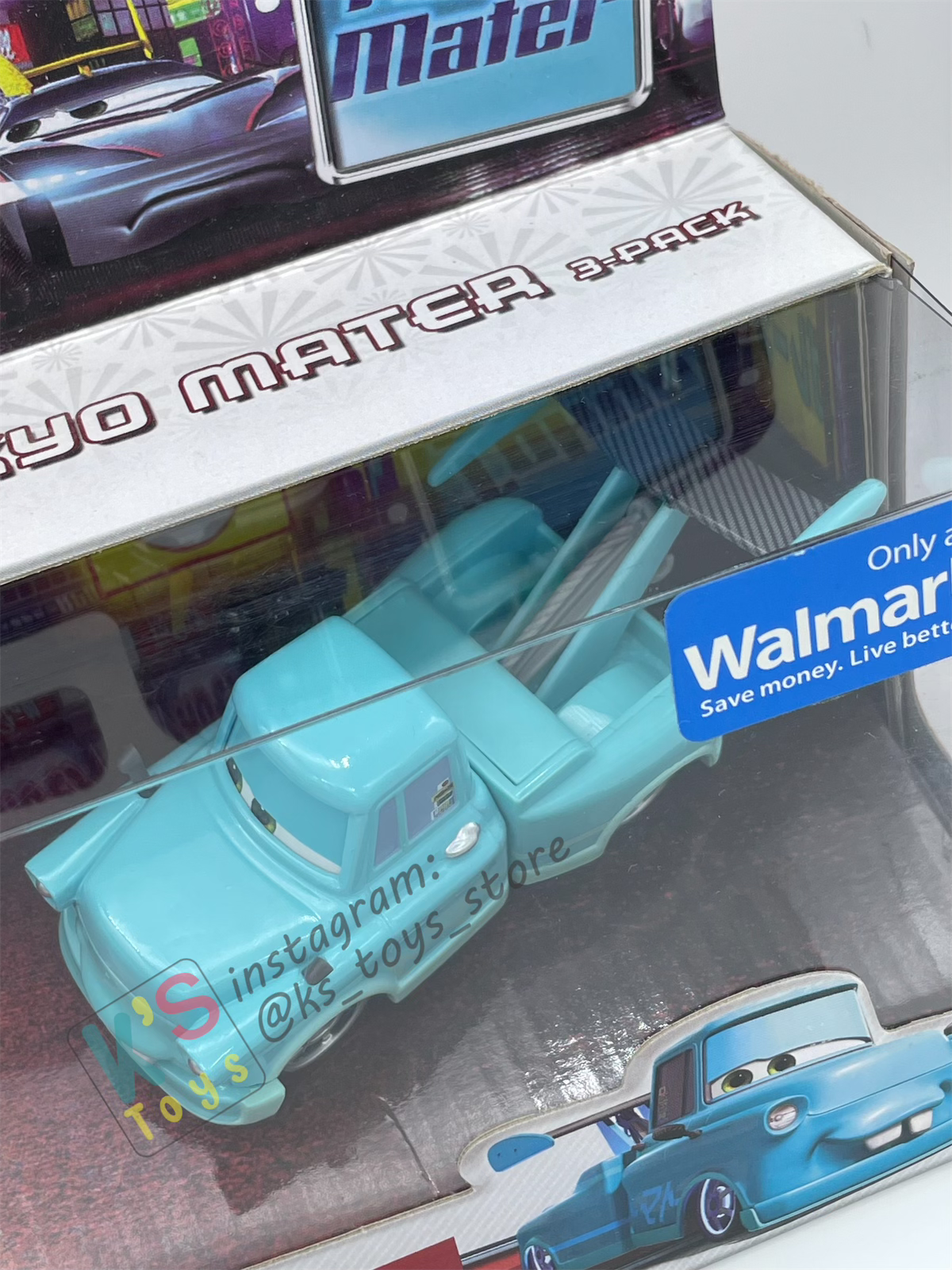 DISNEY PIXAR CARS BY MATTEL - TOKYO MATER 3 PACK - MANJI, TOKYO MATER AND TEKI - BNIB