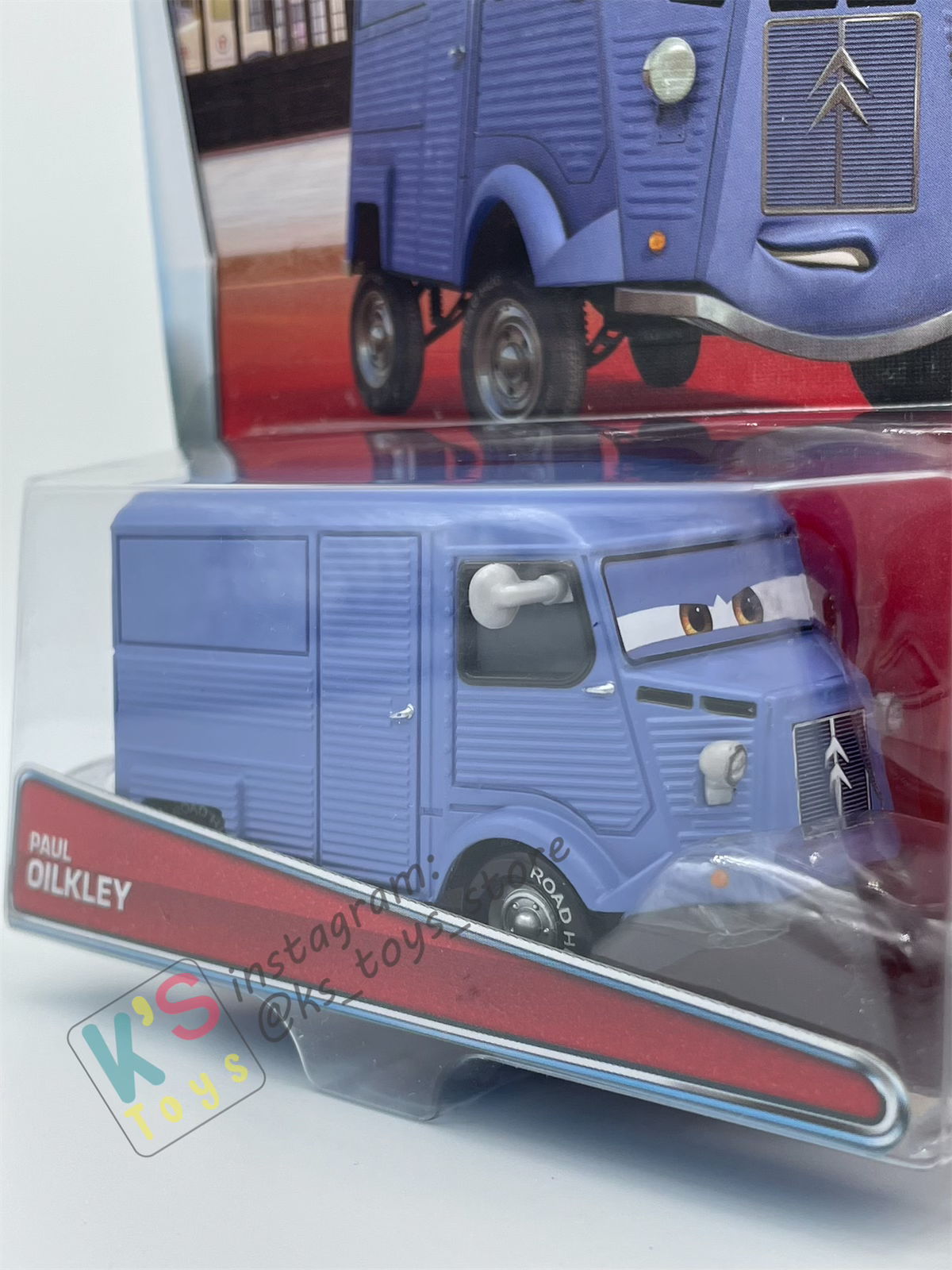 DISNEY PIXAR CARS BY MATTEL - PAUL OILKLEY - YE LEFT TURN IN - BNIP
