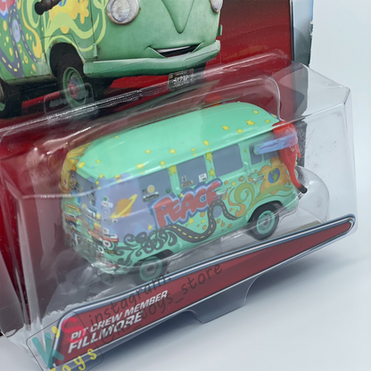 DISNEY PIXAR CARS BY MATTEL - PIT CREW MEMBER FILLMORE - 95 PIT CREW - BNIP