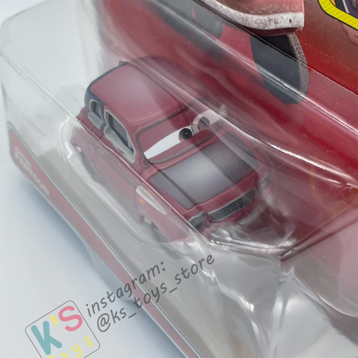 DISNEY PIXAR CARS BY MATTEL - JUSTIN PARTSON - CARS 2, PARIS PARTS MARKET SERIES - BNIP