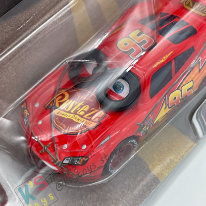 DISNEY PIXAR CARS BY MATTEL - SPIN OUT LIGHTNING MCQUEEN - THE WORLD OF CARS SERIES - BNIP