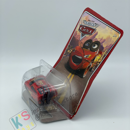 DISNEY PIXAR CARS BY MATTEL - SPIN OUT LIGHTNING MCQUEEN - THE WORLD OF CARS SERIES - BNIP
