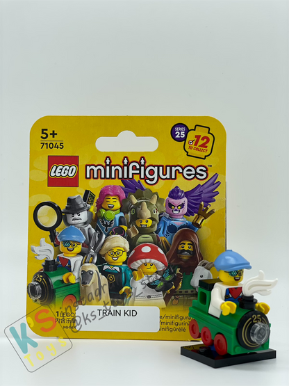 Train Kid - Lego Minifigures - Series 25