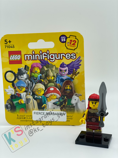 Fierce Barbarian - Lego Minifigures - Series 25