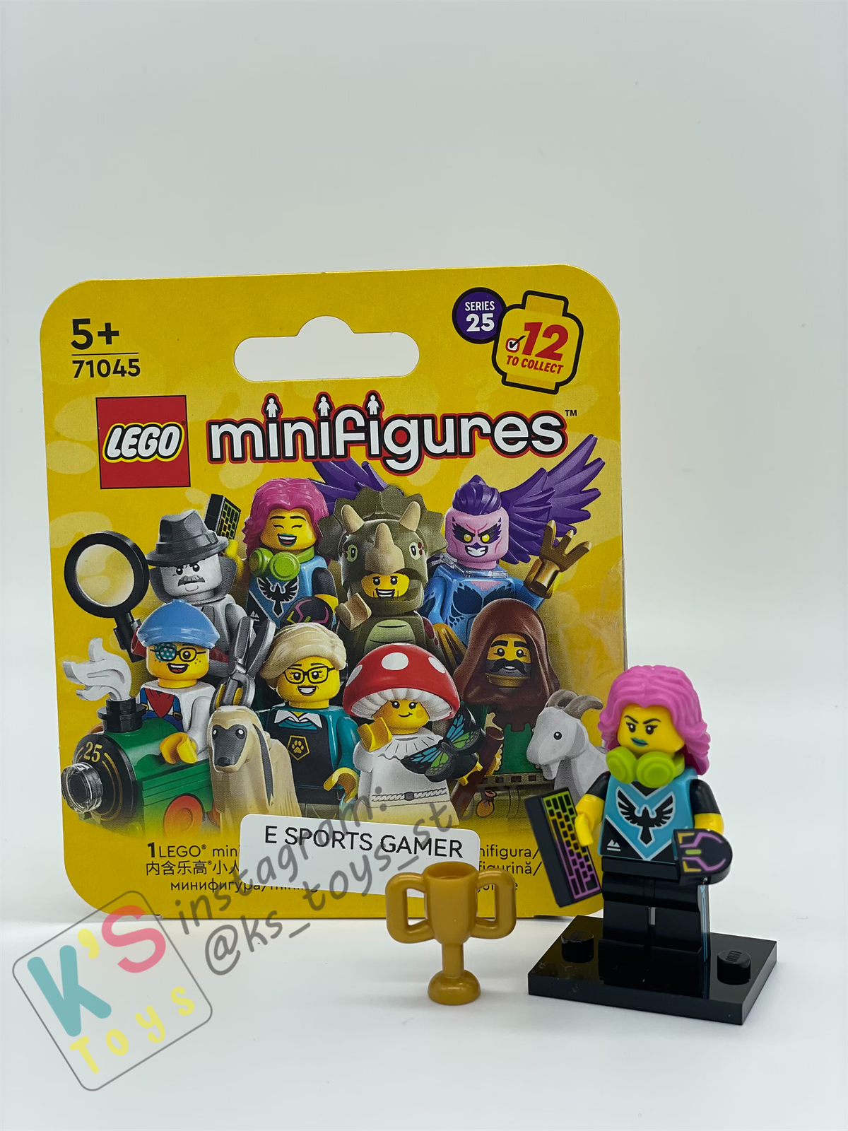 E-Sport Gamer - Lego Minifigures - Series 25