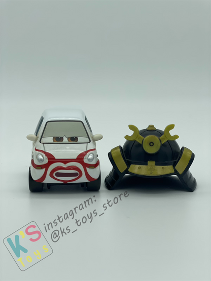 PRE-OWNED / LOOSE DISNEY PIXAR CARS - "TAKESHI" - CARS 2 SUPER CHASE SERIES - DISPLAYED CONDITION