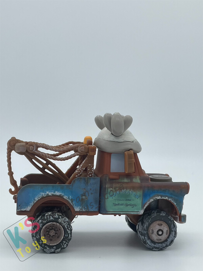PRE-OWNED / LOOSE DISNEY PIXAR CARS - "REINDEER MATER" - MATER SAVES CHRISTMAS SERIES - DISPLAYED CONDITION
