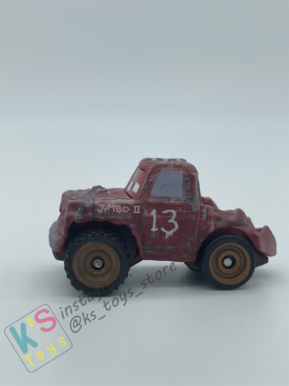 Loose Mini Racers Pixar Disney Cars, Jimbo - Displayed Condition