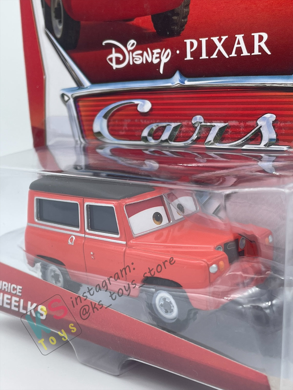 DISNEY PIXAR CARS BY MATTEL - MAURICE WHEELKS - PALACE CHAOS - BNIP