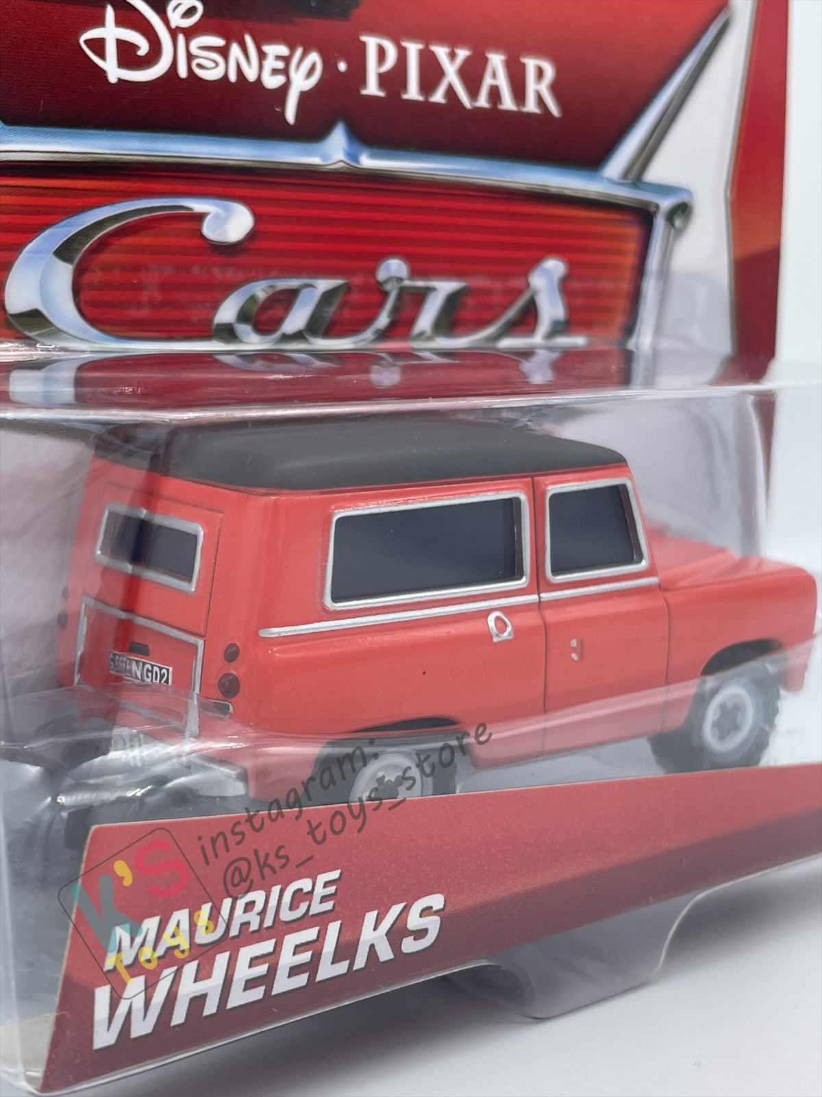 DISNEY PIXAR CARS BY MATTEL - MAURICE WHEELKS - PALACE CHAOS - BNIP