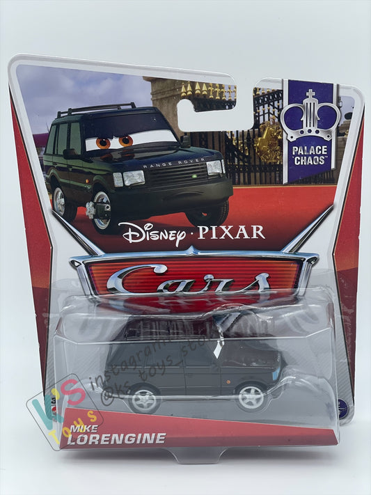 DISNEY PIXAR CARS BY MATTEL 1:55, MIKE LORENGINE - PALACE CHAOS SERIES - BNIP