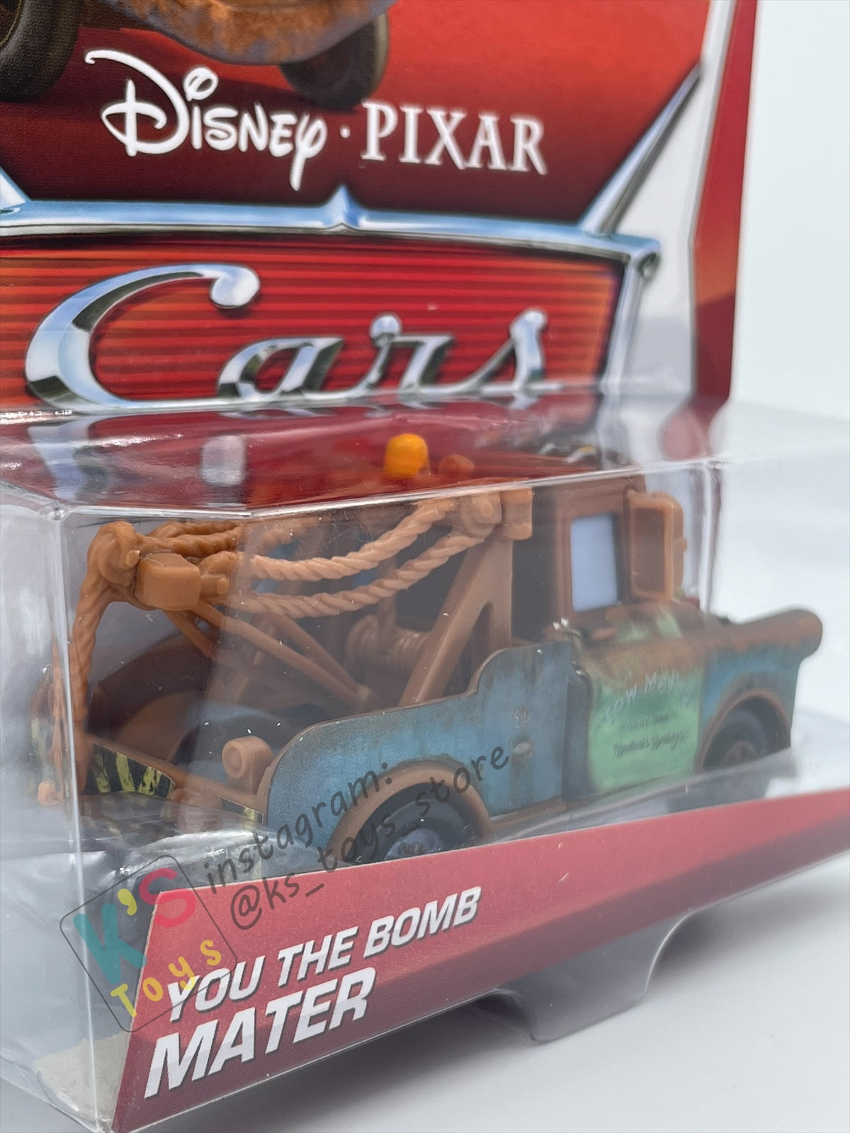 DISNEY PIXAR CARS BY MATTEL - "MATER YOU THE BOMB" PALACE CHAOS SERIES - BNIP