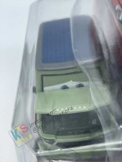 DISNEY PIXAR CARS BY MATTEL - "MILES AXELROD WITH OPEN HOOD" PALACE CHAOS SERIES - BNIP